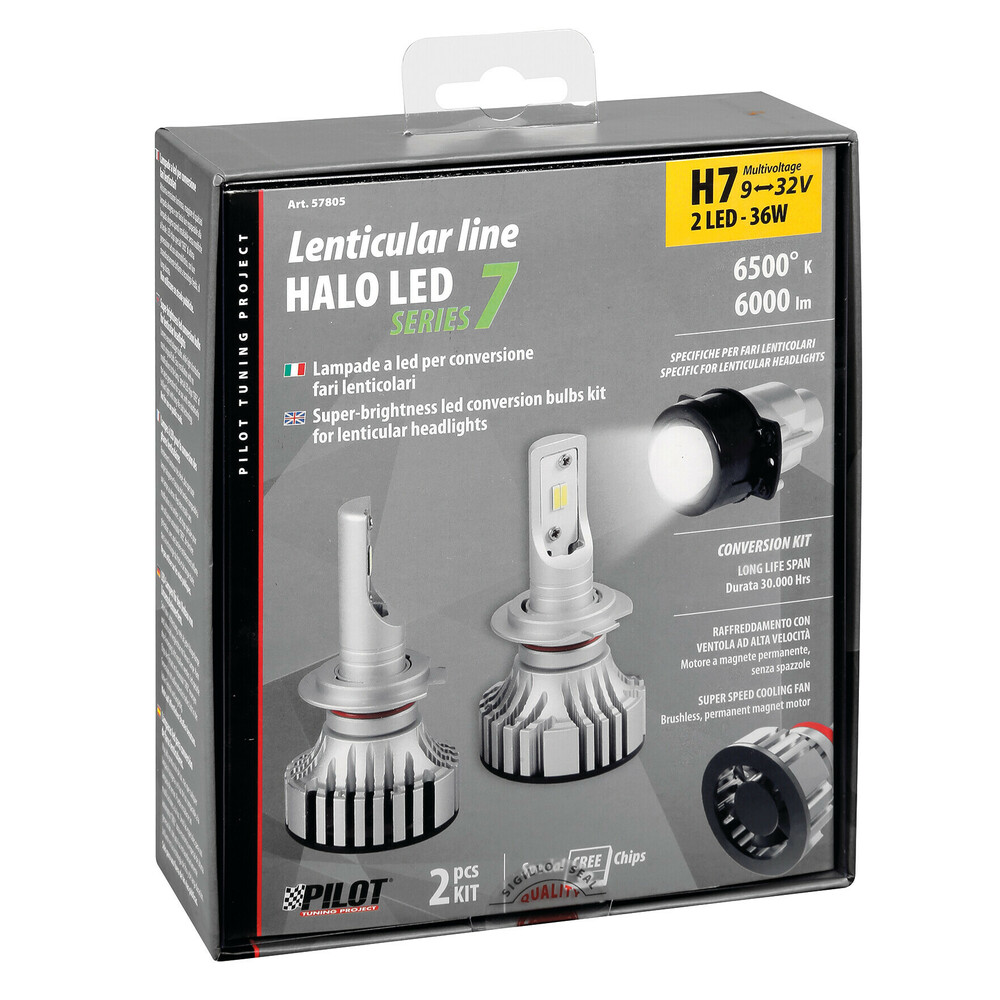 H7 Full LED Kit for LENTICULAR HEADLIGHTS