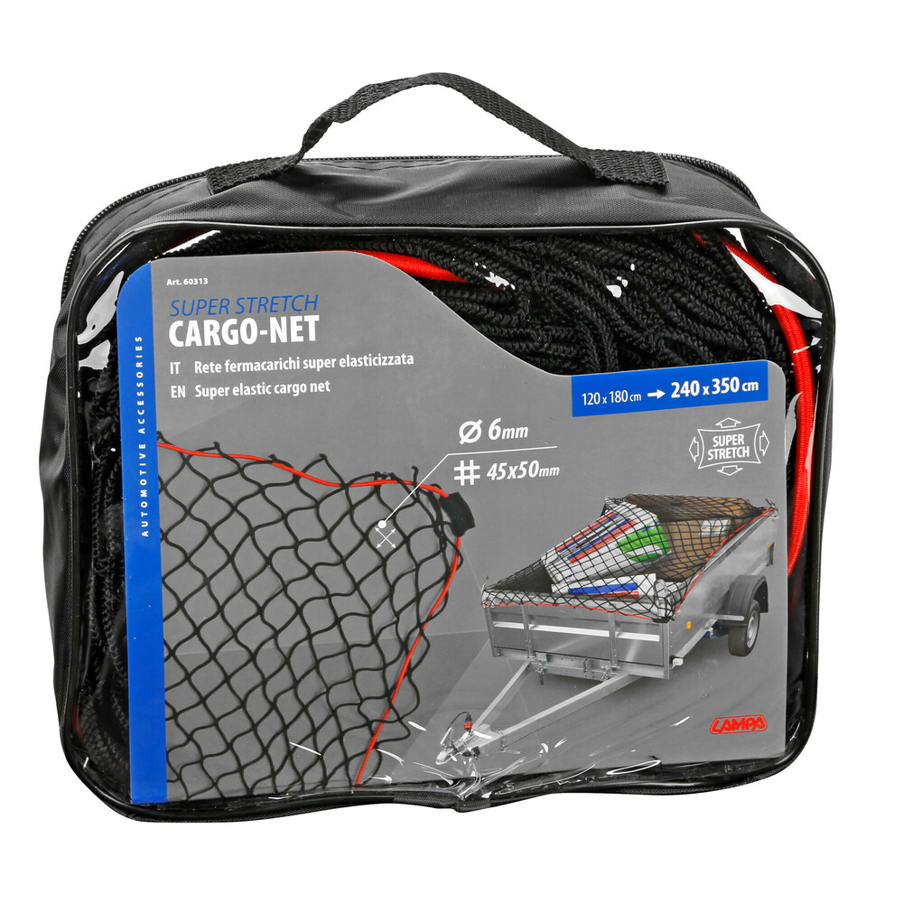 Super elastic cargo net