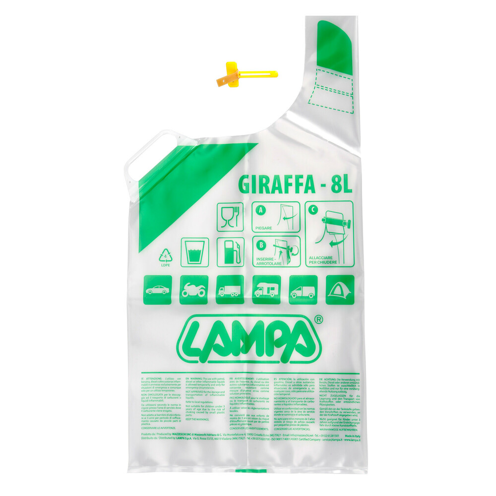 Giraffa, emergency tank - 8 L