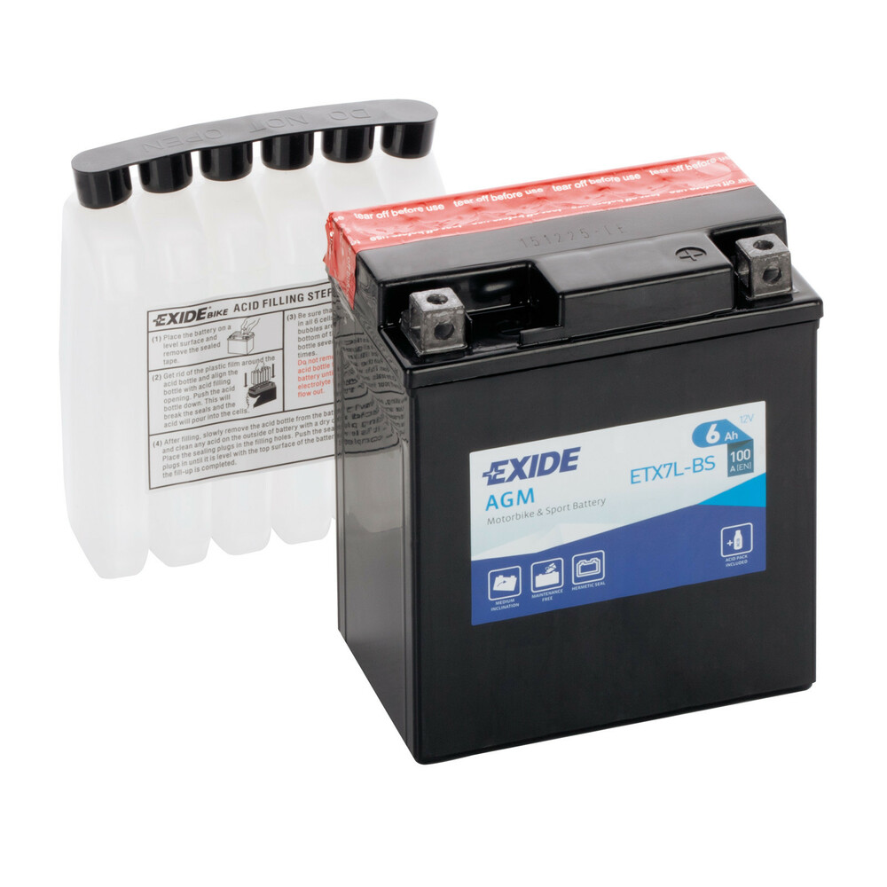 exide dry battery for bike