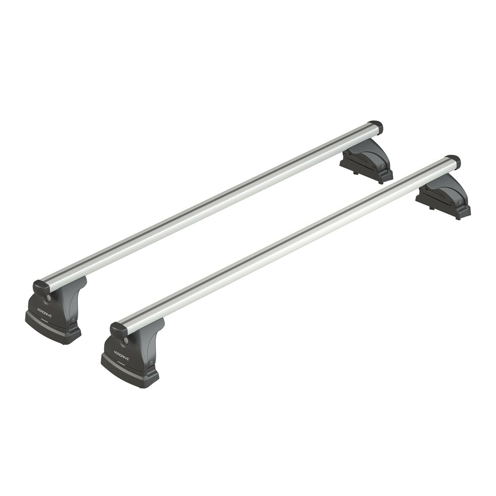 Helio, complete set aluminium roof bars - M - Evos LP - C124 - Nordrive