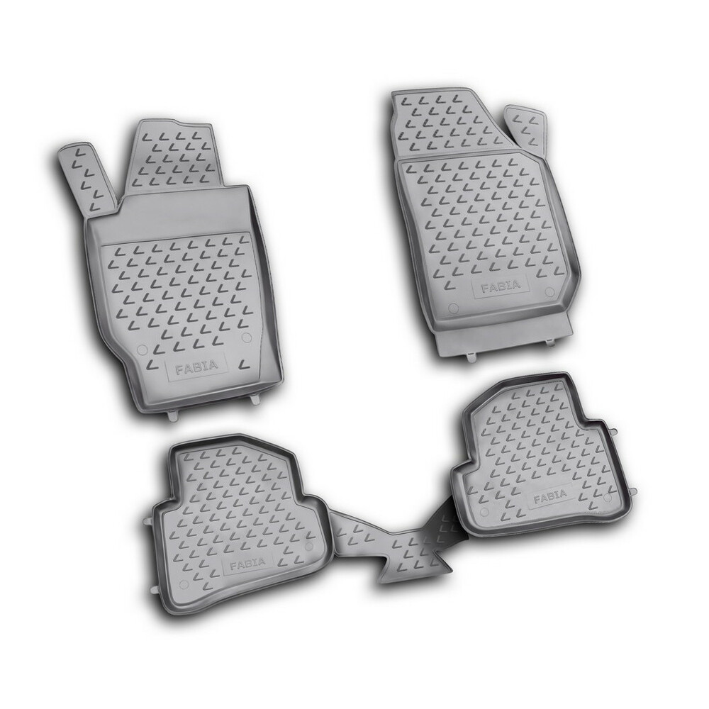 Tailored Tpe Car Mats Set Skoda Fabia 5p 05 07 01 15 Skoda