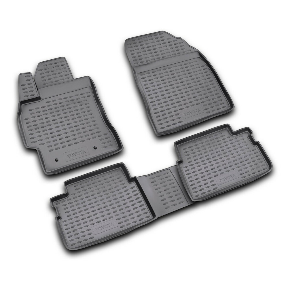 Tailored Tpe Car Mats Set Toyota Auris 3p 04 07 11 12 Toyota