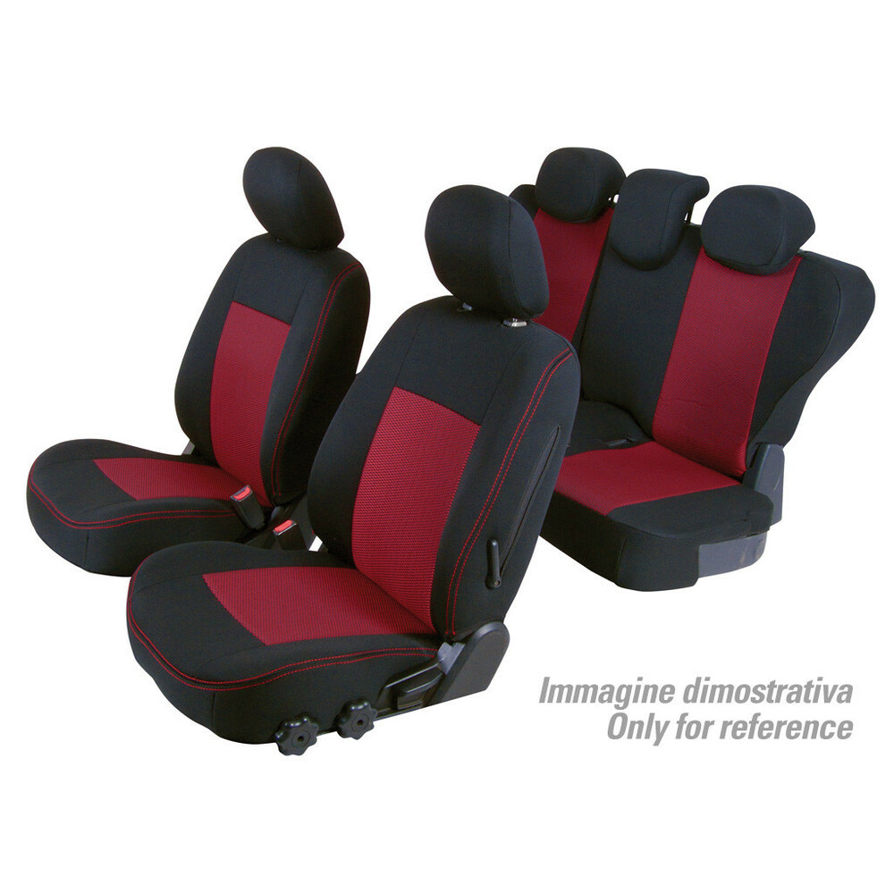 Set Sitzbezüge Superior - Nocciola - kompatibel für Fiat 500 (07/07>06/15)  - Fiat 500C (07/09>06/15) - Fiat 500 (07/15>) - Fiat 500C (07/15>08/20)